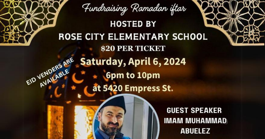 Rose City Elementary School Ramadan Iftar