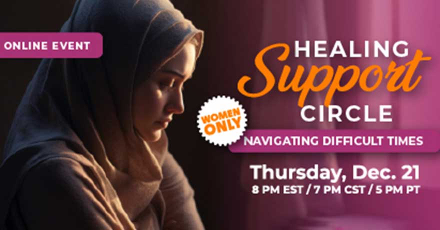 Join us for a women's only Healing Support Circle by Nisa Helpline