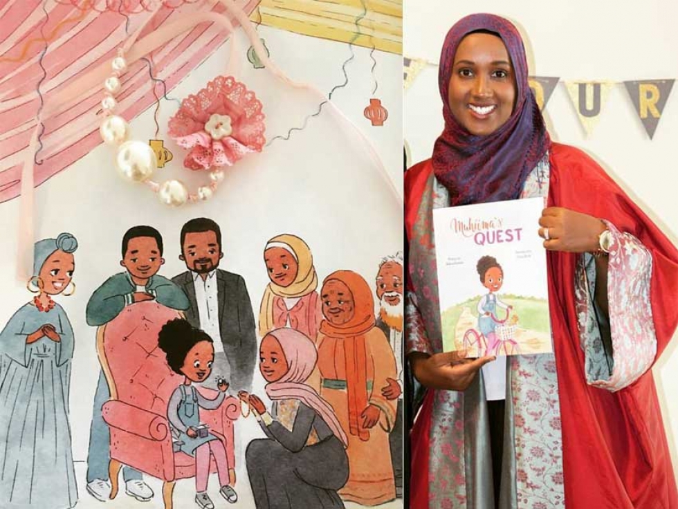 Somali Canadian Rahma Mohamed is making headlines with her self-published book Muhiima's Quest.