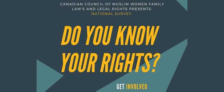 Canadian Council of Muslim Women Family Law and Legal Rights Survey