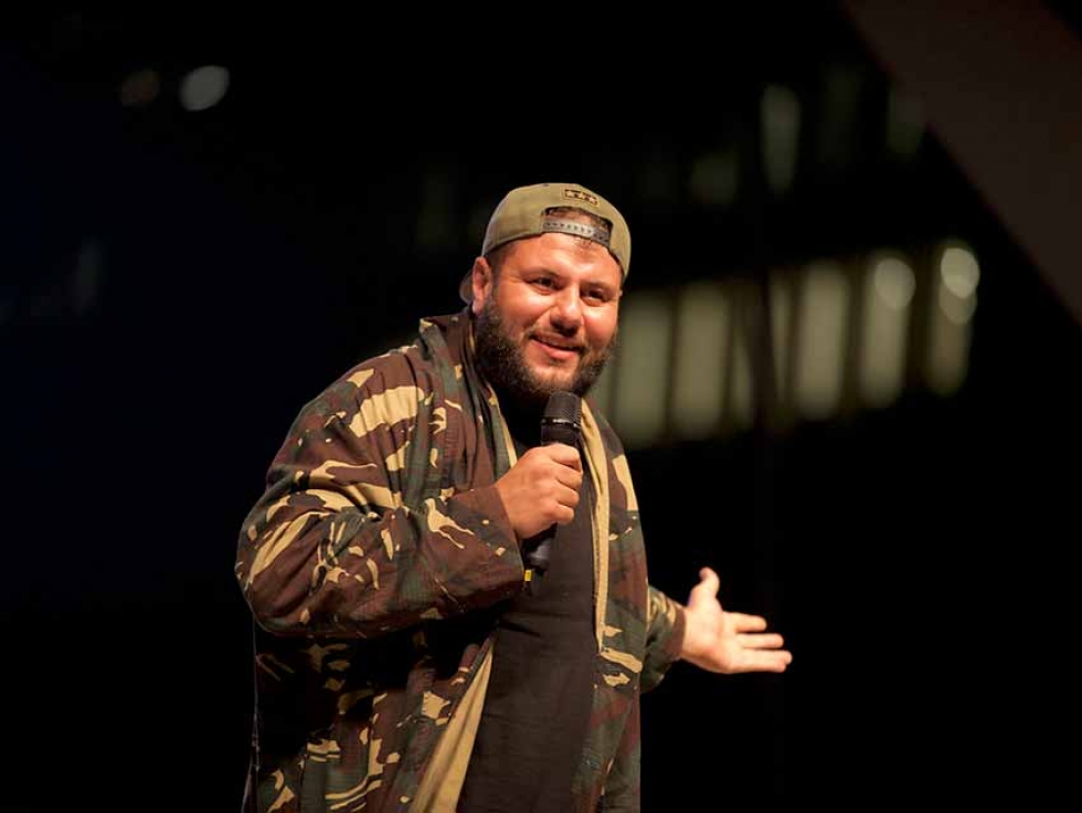 Comedian Mo Amer is back in Toronto for the Fast in the 6 celebration in Nathan Phillips Square in May.