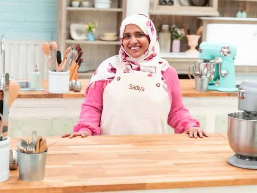 Pakistani Canadian Sadiya Hashmi from Edmonton is one of the amateur bakers competing CBC's The Great Canadian Baking Show.